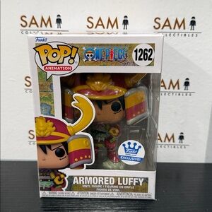Armored Luffy Funko Pop 1262 One Piece + Protector